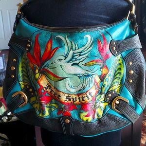 Oversized Multi-Colored Isabelle Fiore Bag